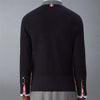 Thom Browne Merino Wool Two-in-One Half 4-Bar Pullover 24FW MKA517B Y1018 035 114728204 [P]