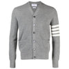 THOM BROWNE 4-Bar V-Neck Cardigan 65243192 [P]