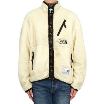 Maison Mihara Yasuhiro Men's Fleece Jacket A11BL621 WHITE 66178884
