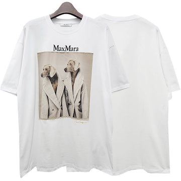 MAXMARA TACCO Oversize T-Shirt Weiß 010 (2319460139600 010) 123759175