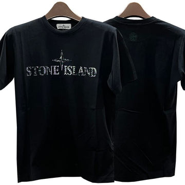 Stone Island Kids Logo Camo Two Print T-Shirt 123760976
