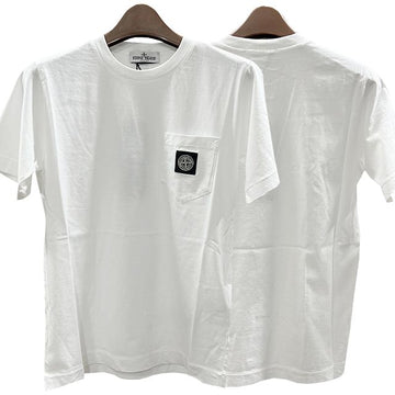 STONE ISLAND Kinder Logo Patch Pocket T-Shirt Kurzarm 14 (801620347 V0001) 123761882