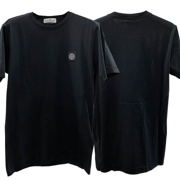 STONE ISLAND ロゴパッチ 半袖Tシャツ 6 8 ブラック (801620147 V0029) 123763026