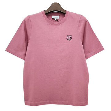 MAISON KITSUNE Bold Foxhead Patch Comfort T-Shirt Kurzarm Rosa Bird (MW00127KJ0119 P625) 123763326