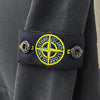 Stone Island KIDS WOVEN PATCH HOODIE BLACK 123765565 [P]