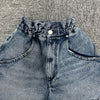 ISABEL MARANT 24FW TITEA Denim-Shorts mit Gummibund (SH0015FB B1H07I 30LU) 123771738 [P]