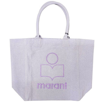 ISABEL MARANT YENKY ロゴ刺繍ショッパーバッグ ライラック (PM0001FA A1X19M 86LC) 123771901