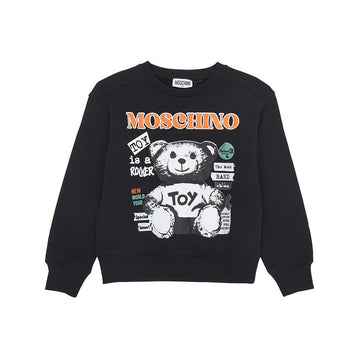Moschino Kids Fleece Crewneck HUF08Q LCA58 60100 (Adult Fit Available) 123772408