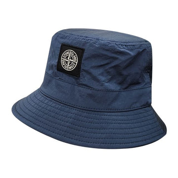 STONE ISLAND バケットハット ナイロン ロゴパッチ 24SS stamp: 801599376 V0024 123775389