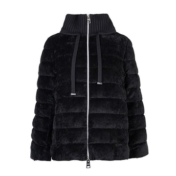 Herno Women's Resort Cape Dusty Velvet Padding PI00125DR 12631 9300 123775554