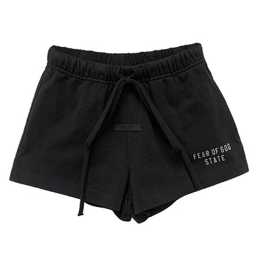 Fear of God Essential Women's Logo Heavy Jersey Running Shorts 123776460