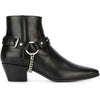 SAINT LAURENT WYATT Studded Harness Boots 404653 AQS00 1000 33100655 [P]