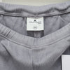 COURREGES Kureju Logo Kontrast Mini Shorts Smog Grau Schwarz (124JSH037JS0070 B102) 123778215 [P]