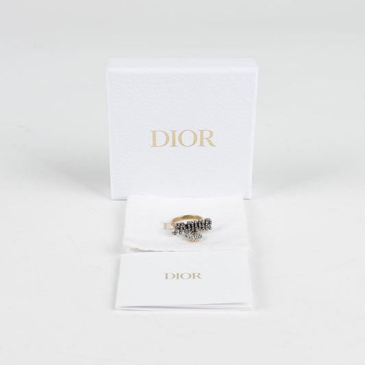 DIOR R0900ADRCYS M Größe Herz Charm Ring 123462789