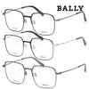 Bally Titanium Glasses Frame BY5063H Unisex Lightweight Square Metal Luxury 123781342 [P]