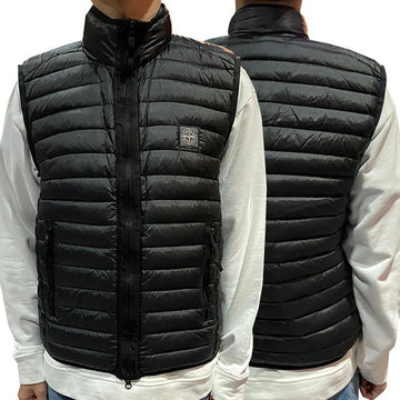 Stone Island Packable Down Padded Vest with Logo Patch 23FW V0029 123360639