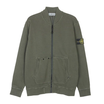 Stone Island Emblem Sweat Zip-Up Jacket V0159 811565241 123834038