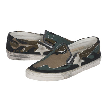 GOLDEN GOOSE カモフラージュ スリッポン 123835731