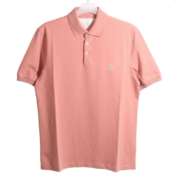 BRUNELLO CUCINELLI Polohemd mit Drucklogo in Pink ME8548788 CXC50 123836372