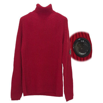 CP COMPANY Wollripp-Turtleneck mit CP-Linsen-Patch 09CMKN222A 005292A 561 159478908 [P]