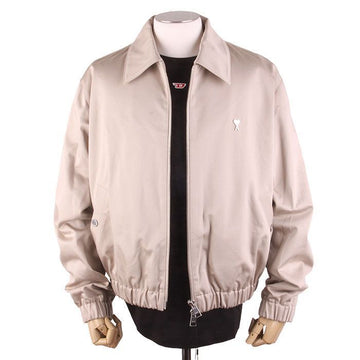 AMI Cotton Bomber Jacket Beige stamp: HJK014 CO0009 271 105781727