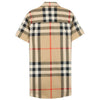 Burberry Junior Check Stretch Cotton Shirt 49948339 [P]