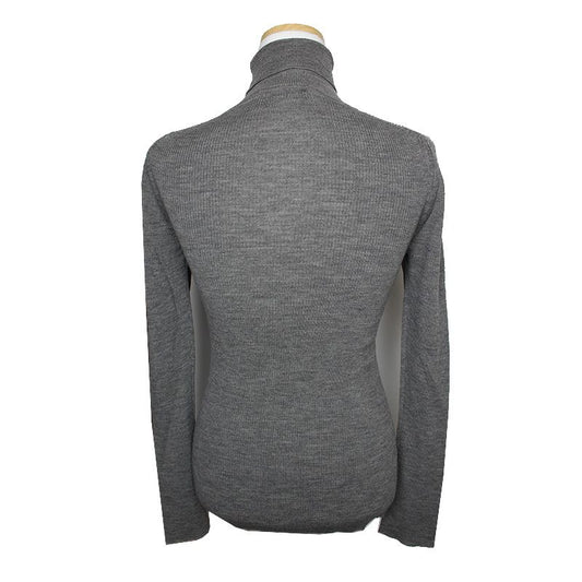 Other Brand Andy & Debb Gray Wool Turtleneck Knit Top 44, 55 123857391