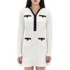 Self-Portrait Pearl Trim Knit Mini Dress 123904129 [P]