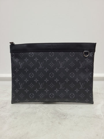 LOUIS VUITTON エクリプス モノグラム アポロ クラッチバッグ 33x23.5 123943447