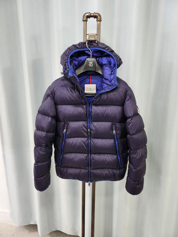 MONCLER Schobong Navy Wappen Daunenjacke 2/95 124042427
