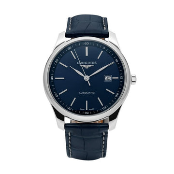 LONGINES L2.893.4.92.0 メンズレザーロ時計 33330597