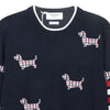 THOM BROWNE ヘクター メンズ ウール ニット MKA490B Y1002 415 124107650 [P]