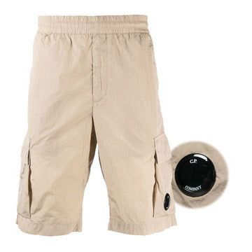 CP COMPANY Nylon Cargo Halbshorts Sandbeige 14CMBE231A 005904G 330 159479051 [P]