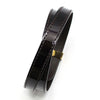 Louis Vuitton M6744 Gold Amaranthe Vernis Leather Strap Bracelet 124111161 [P]