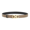 Salvatore Ferragamo Gancini Women's Reversible Belt 23 A565 613 0715198 124118290 [P]