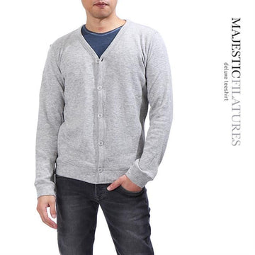 MAJESTIC FILATURES マジェスティック W14 14 005 004 カシミヤ カーディガン 124118317