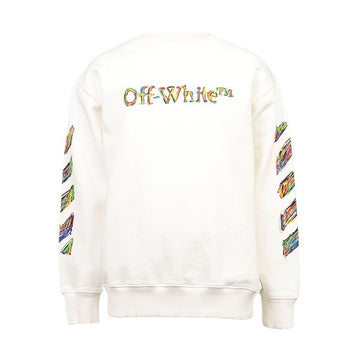 OFF WHITE Kids Logo Sketch Sweatshirt OBBA001S24FLE004 0184 124118699