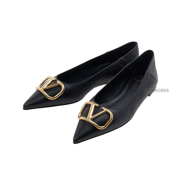 VALENTINO 女性 Vロゴ フラットシューズ 124129210