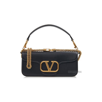 Valentino V Logo Chain Shoulder Bag 124129307