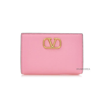 Valentino SNP ZQQ Women's V Logo Coin Zip Wallet 124129423