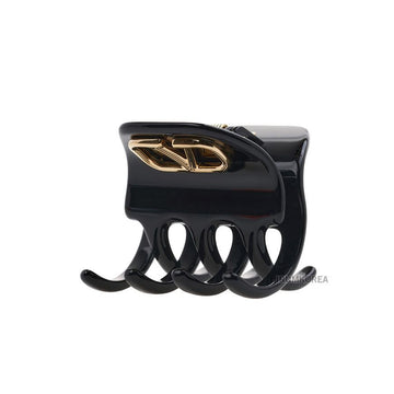 VALENTINO 4W2J0V48 GVX K7J Haarspange mit goldenen Logo für Damen 124129579