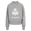 ISABEL MARANT スウェットシャツ グレー ホワイト 116698109 [P]