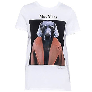 MAXMARA Damen T-Shirt Kurzarm 2421946071600 CIPRIA 012 114969411