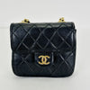 CHANEL Black Lambskin Micro Mini Chain Belt Bag 3VCHB27436 124335547 [P]