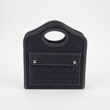 BURBERRY 8044176 ホスペリ ポケット ミニ トートバッグ 123899776