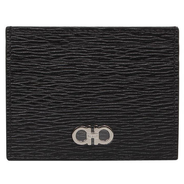SALVATORE FERRAGAMO Kartenetui 66A302 0698914 NERO/RED 64376348