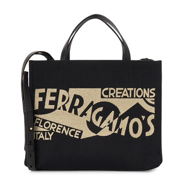 SALVATORE FERRAGAMO トートバッグ 21 9476 NERO 0776548 93319614
