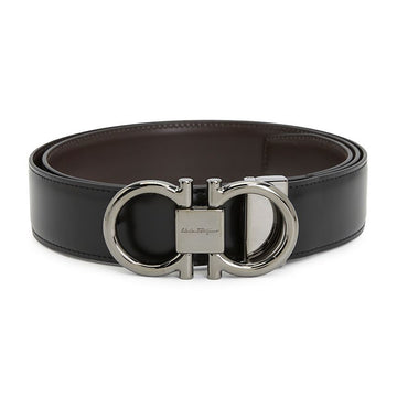 Salvatore Ferragamo Gancini Men's Reversible Belt 67 9938 004 0694531 (Pre-Cutting) 73384689