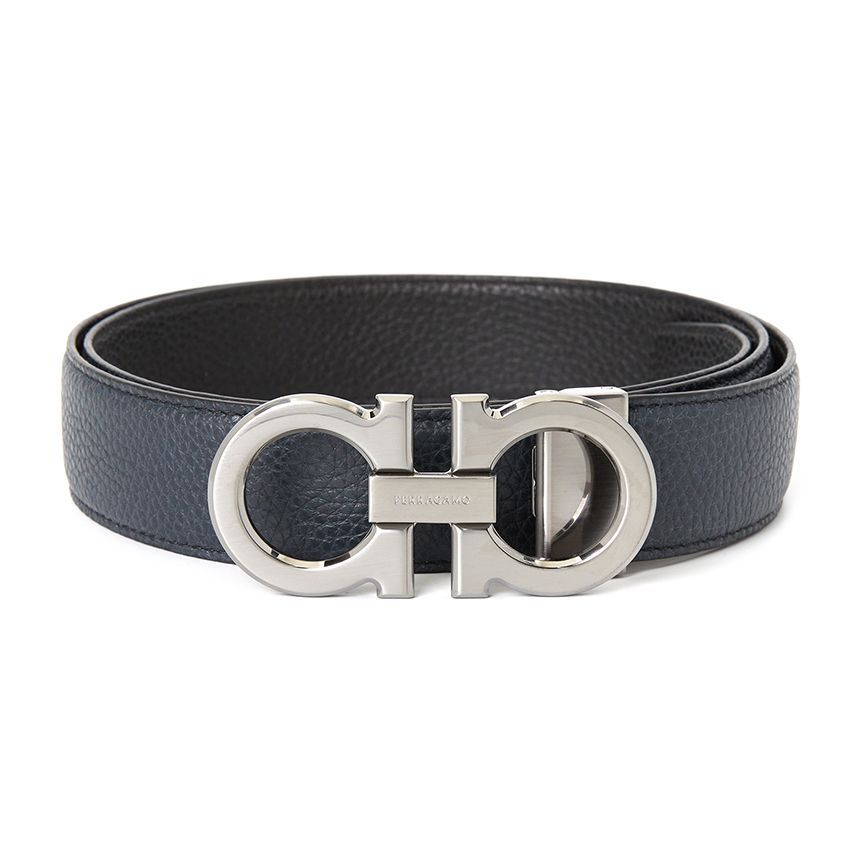 Salvatore Ferragamo Gancini Men's Reversible Belt 67 9710 026