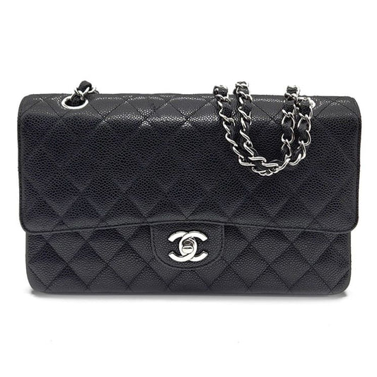 CHANEL キャビア クラシック ミディアム L500677 124378143